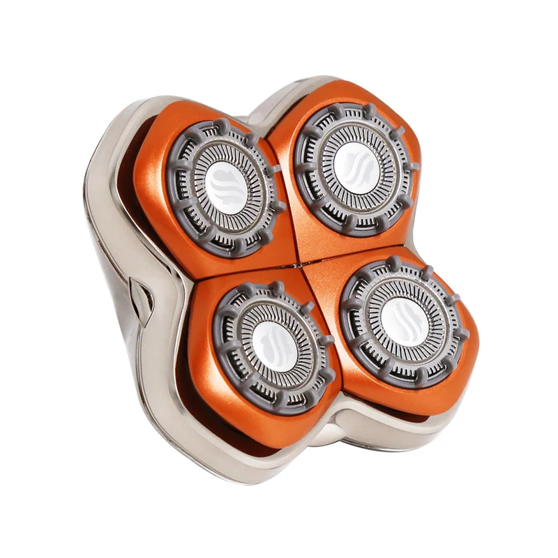 Lame de rechange Rugged™ 4 têtes | Pour Maintenir Chaume| Compatible avec tous les rasoirs Skull Shaver