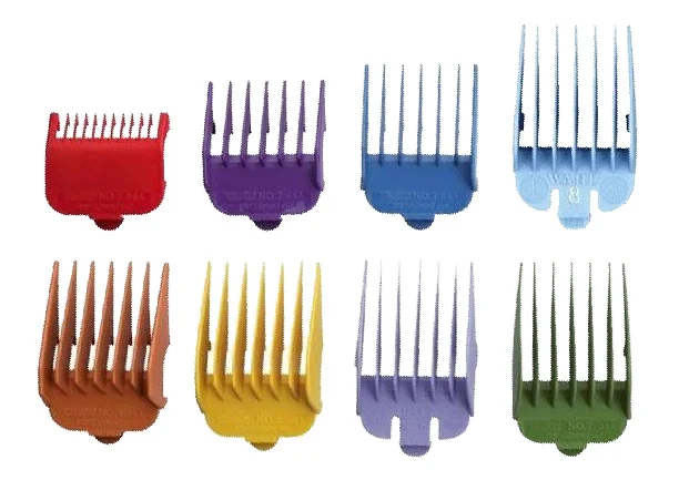 Wahl Tondeuse Opzetkammen Set Plastic Gekleurd