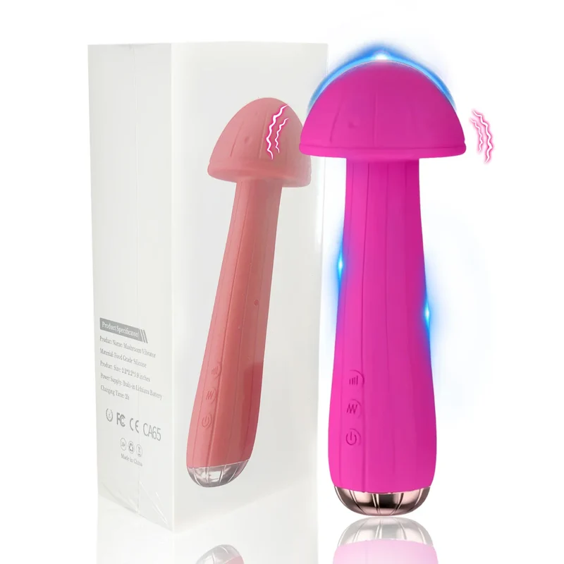 MushyWav – Stimulateur Rotatif 360° pour Femme, 5 Modes de Vibration et 5 Niveaux d’Intensité