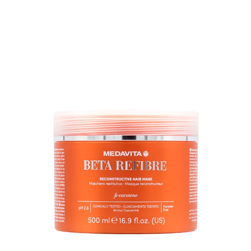 Medavita Lunghezze Beta Refibre Reconstructive Hair Mask 500ml - masque restructurant pour cheveux abîmés