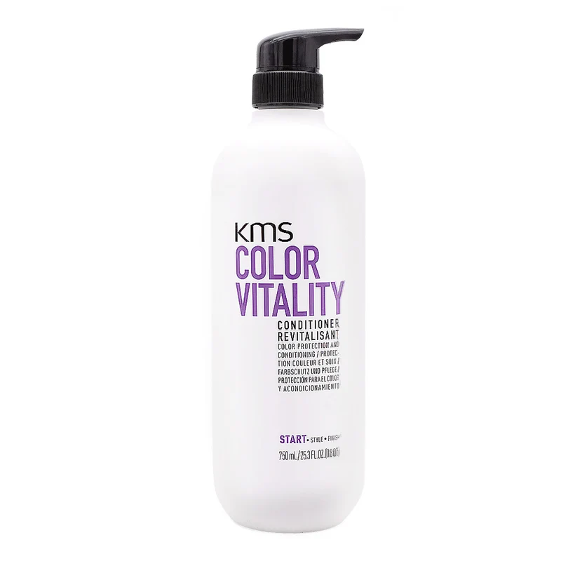 KMS Color Vitality Conditioner 750ml - après-shampooing pour cheveux colorés