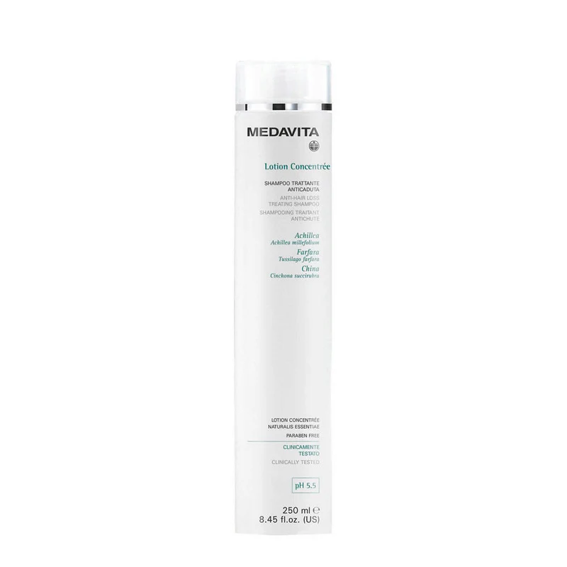 Medavita Cute Lotion Concentree Anti Hair Loss Treating Shampoo 250ml - shampoing antichute pH 5.5
