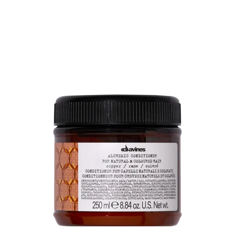 Davines Alchemic Conditioner Copper 250ml - après-shampoing sublimant les reflets cheveux cuivres