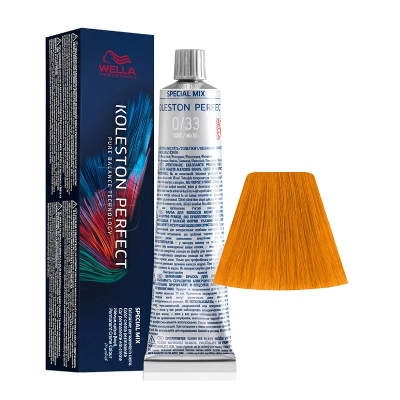 Wella Koleston Perfect Me+ Special Mix 0/33 Doré Intense 60ml - coloration permanente