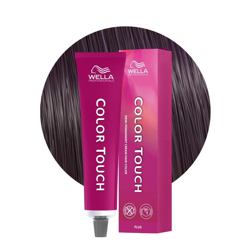 Wella Color Touch Plus 33/06 Châtain Foncé Intense Violet Naturel 60ml - coloration demi-permanente