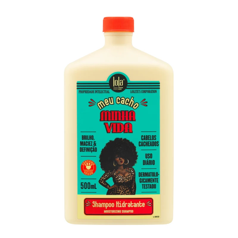 Lola From Rio Meu Cacho Minha Vida Shampoo 500ml - shampoing hydratant usage quotidien