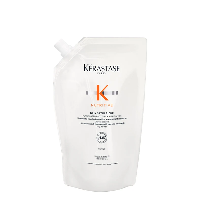 Kerastase Nutritive Bain Riche Refill 500ml - éco-recharge shampoing nourrissant
