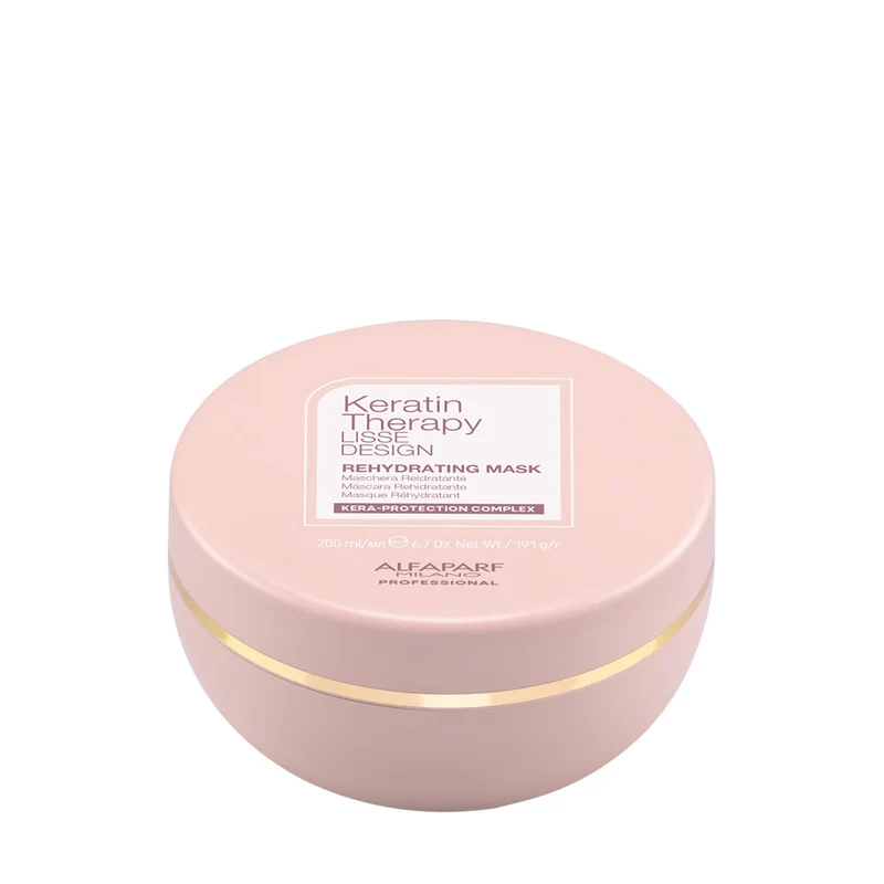Alfaparf Milano Keratin Therapy Lisse Design Rehydrating Mask 200ml - masque réhydratant