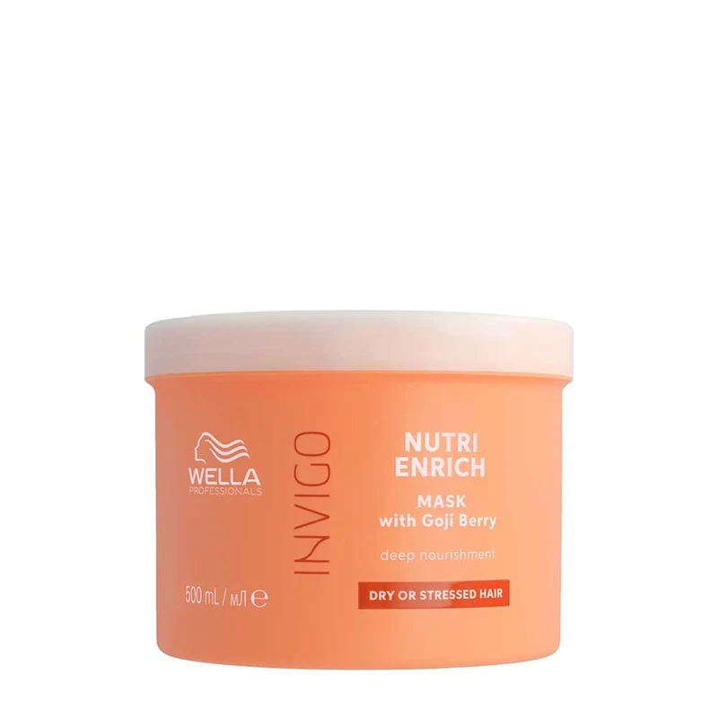 Wella Invigo Nutri Enrich Deep Nourishing Mask 500ml - masque cheveux secs et stressés
