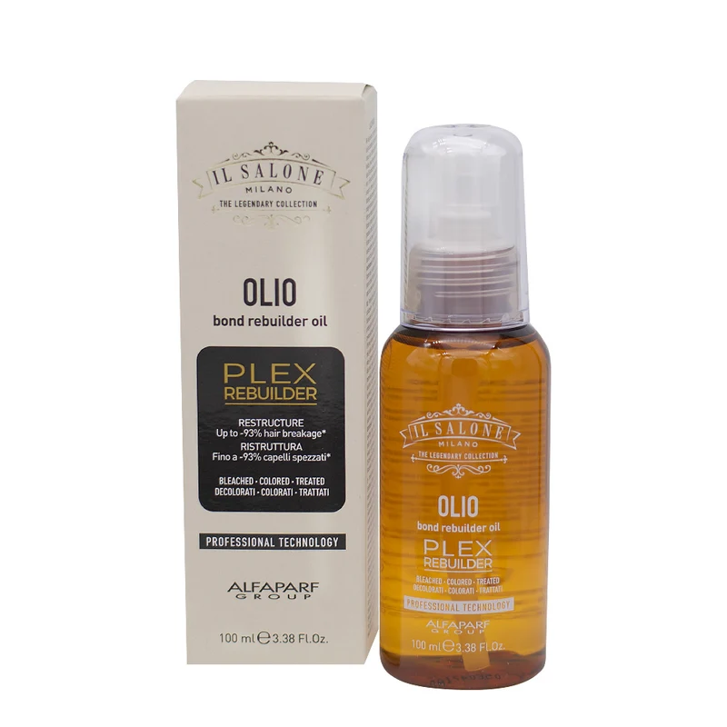 Alfaparf Milano Il Salone Plex Rebuilder Oil 100ml - huile restructurante cheveux abîmés
