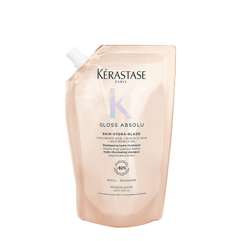 Kerastase Gloss Absolu Bain Hydra Glaze Eco-Refill 500ml - shampooing brillance anti-frisottis