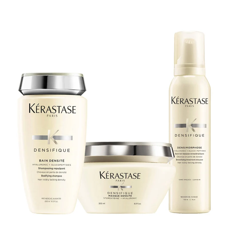Kerastase Densifique Shampoo 250ml Mask 200ml Mousse 150ml