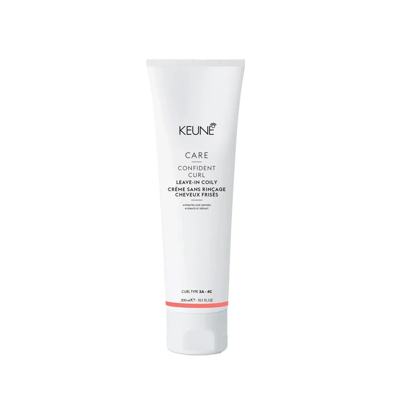 Keune Care Line Confident Curl Leave-In Coily 300ml - crème disciplinante sans rinçage