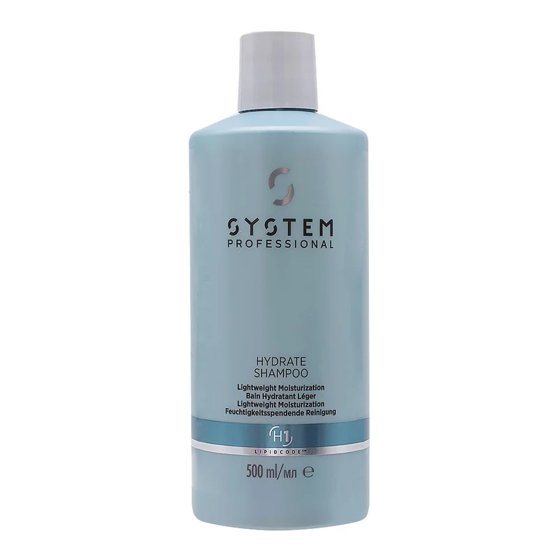 System Professional Hydrate Shampoo H1, 500ml - shampooing hydratant