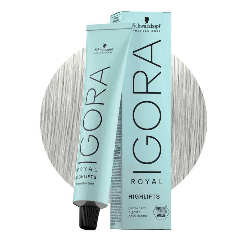 Schwarzkopf Igora Royal Highlifts10-21 Ultra Blond Cendré 60ml - coloration permanente
