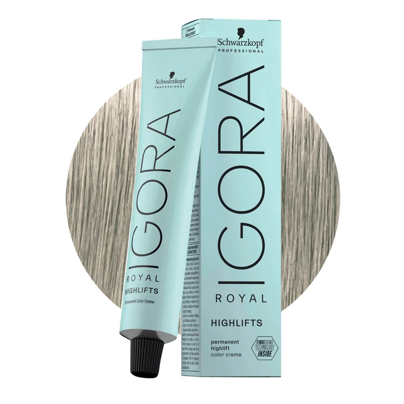 Schwarzkopf Professional Igora Royal Highlifts 12-22 Blond Super Eclaircissant Cendré Extra 60ml - coloration permanente