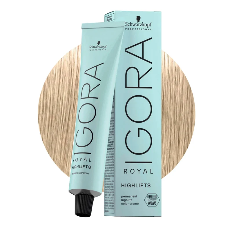 Schwarzkopf Professional Igora Royal Highlifts 12-2 Blond Cendré Ultra-éclaircissant 60ml - coloration permanente