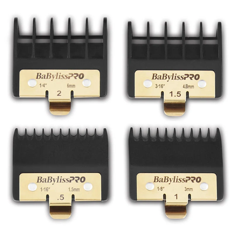 BaByliss PRO 4Artists Trimmer SkeletonFX Premium Opzetkammen Set (4 Stuks)