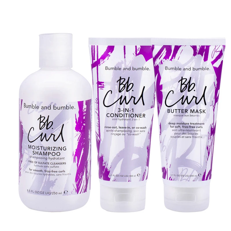 Bumble and bumble. Bb. Curl Shampoo 250ml Conditioner 200ml Butter Mask 200ml