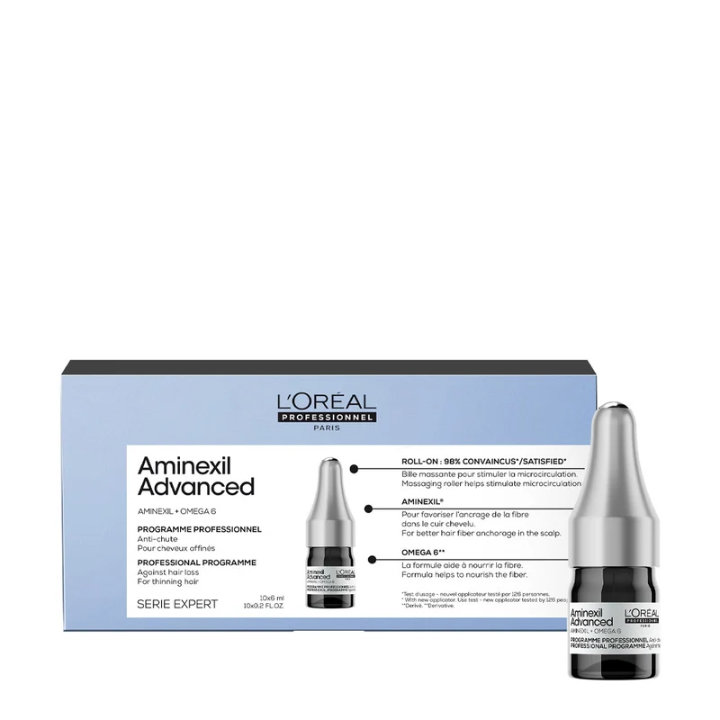 L'Oréal Professionnel Paris Serie Expert Scalp Aminexil Advanced 10x6ml - ampoules anti-chute
