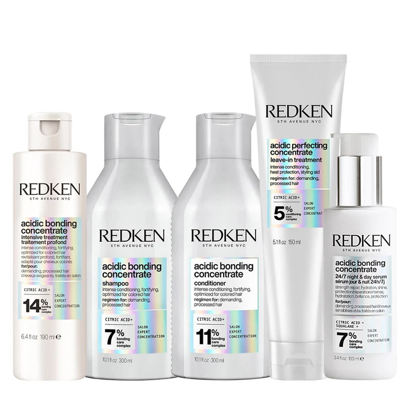 Redken ABC Pre Treatment 190ml Shampoo 300ml Conditioner 300ml Leave-in 150ml 24/7 Night & Day Serum 100ml