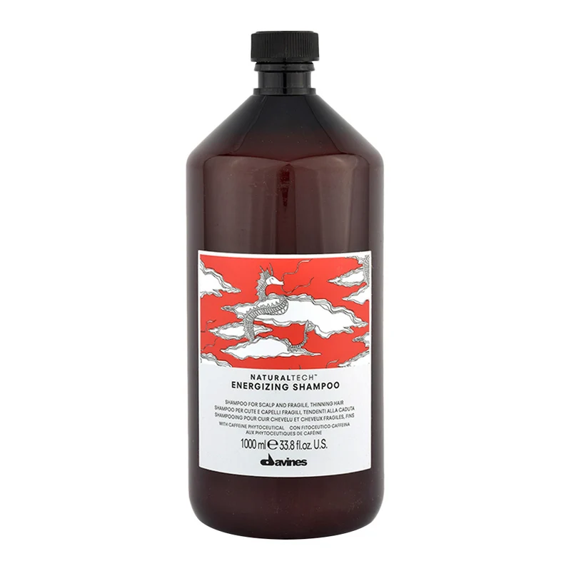 Davines Naturaltech Energizing Shampoo 1000ml - shampoing énergisant anti-chute