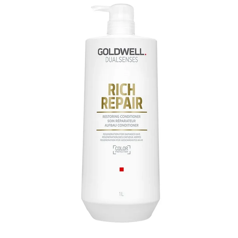 Goldwell Dualsenses Rich Repair Restoring Conditioner 1000ml - après-shampooing pour cheveux secs ou abîmés