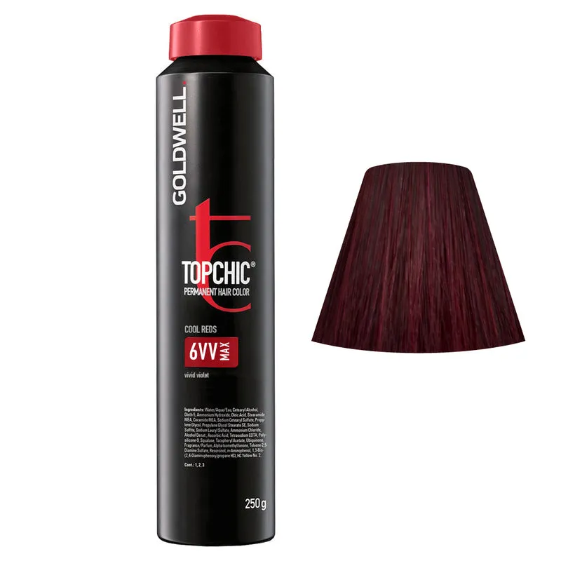 Goldwell Topchic Can 6VV Max Violet Vif 250gr - coloration permanente en bombe