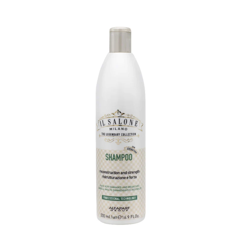 Alfaparf Milano Il Salone Keratina Shampoo 500ml - shampoing à la kératine pour cheveux très abîmés
