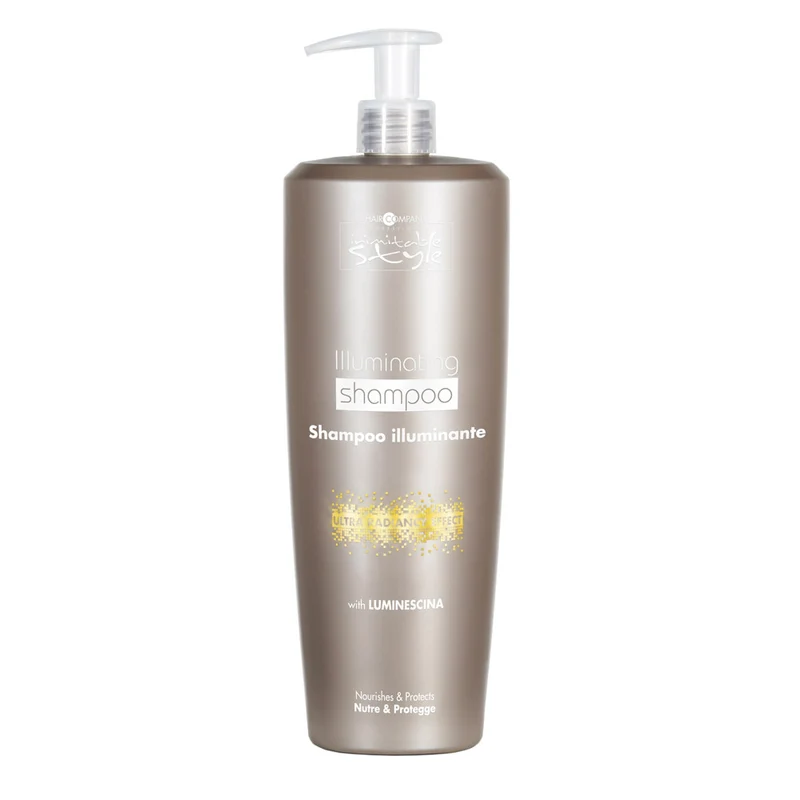 Hair Company Inimitable Style Illuminating Shampoo 1000ml - shampooing illuminant
