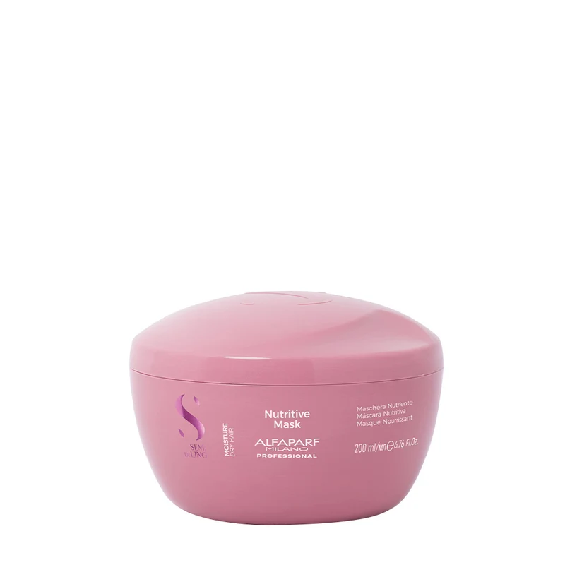 Alfaparf Milano Semi Di Lino Moisture Nutritive Mask 200ml - masque nourrissant pour cheveux secs