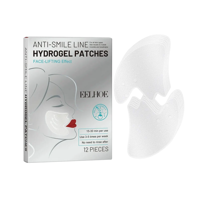 Lot de 24 Patchs HydroGel Anti-Rides du Sourire