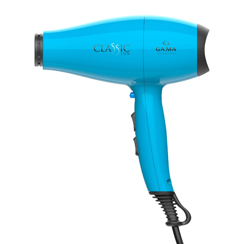 Ga.ma Professional Classic Ion Bleu - sèche-cheveux