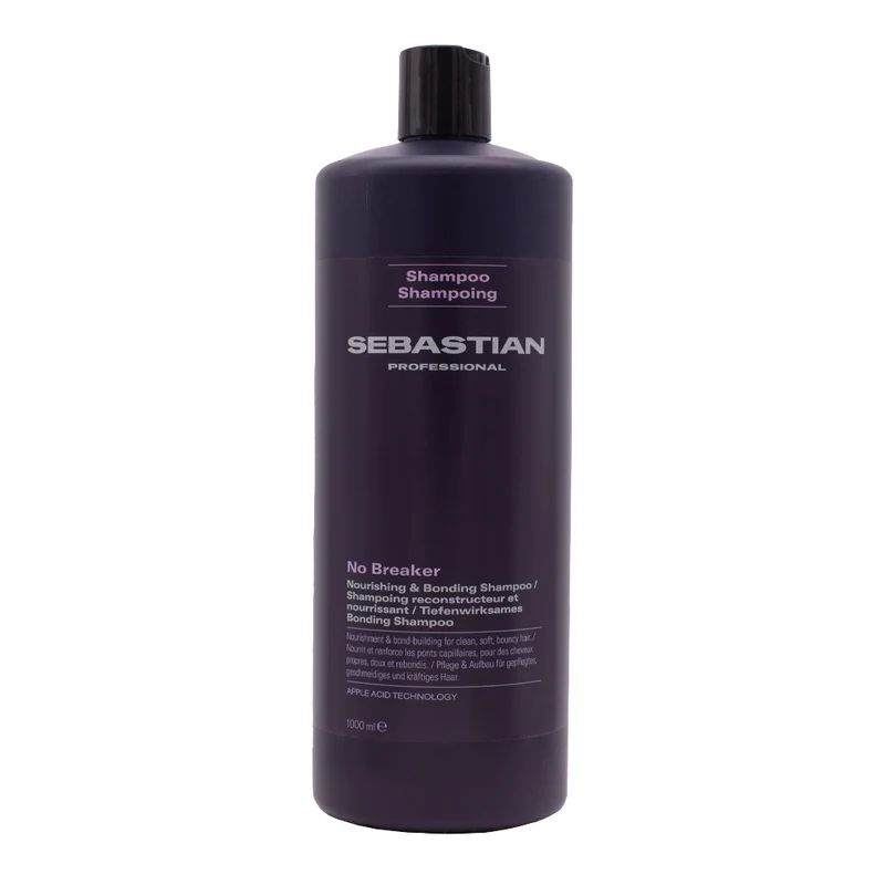 Sebastian Professional No Breaker Nourishing & Bonding Shampoo 1000ml - shampoing restructurant nourrissant