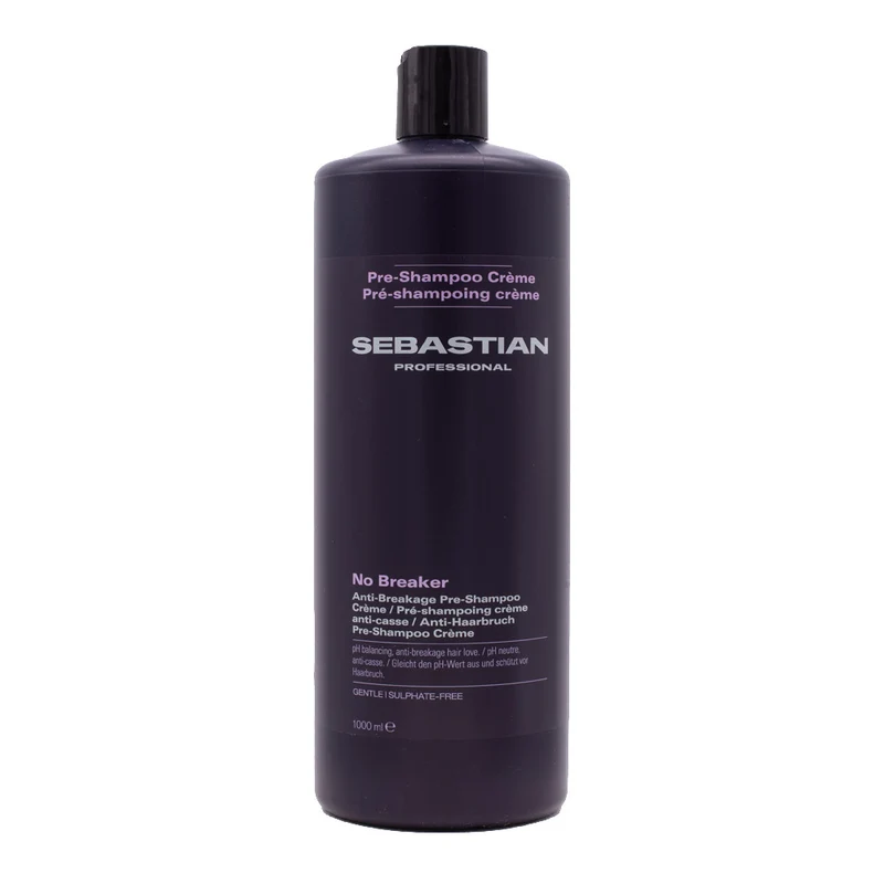 Sebastian Professional No-Breaker Anti-Breakage Pre Shampoo Crème 1000ml - soin pré-shampoing restructurant