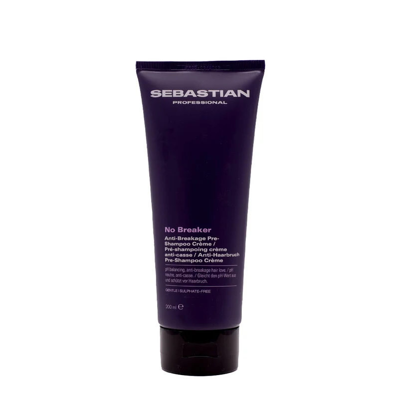 Sebastian Professional No Breaker Anti-Breakage Pre-Shampoo Crème 200ml - soin pré-shampoing restructurant