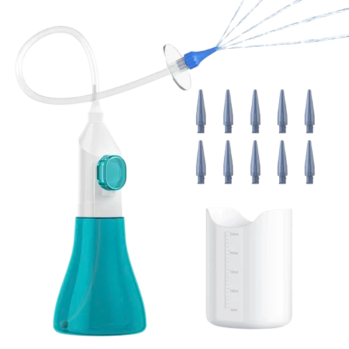 Kit Complet de Lavage Auriculaire – 10 Embouts