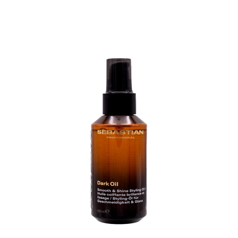 Sebastian Professional Dark Oil Smooth & Shine Styling Oil 100ml - huile brillance anti-frisottis