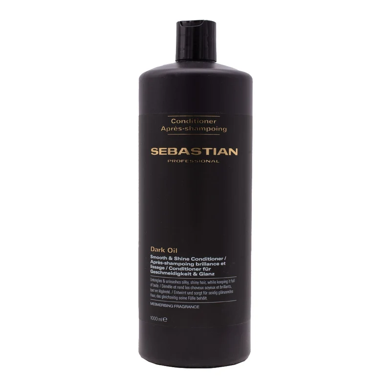 Sebastian Professional Dark Oil Smooth & Shine Conditioner 1000ml - après-shampoing brillance