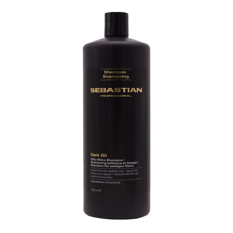 Sebastian Professional Dark Oil Silky Shine Shampoo 1000ml - shampooing brillance