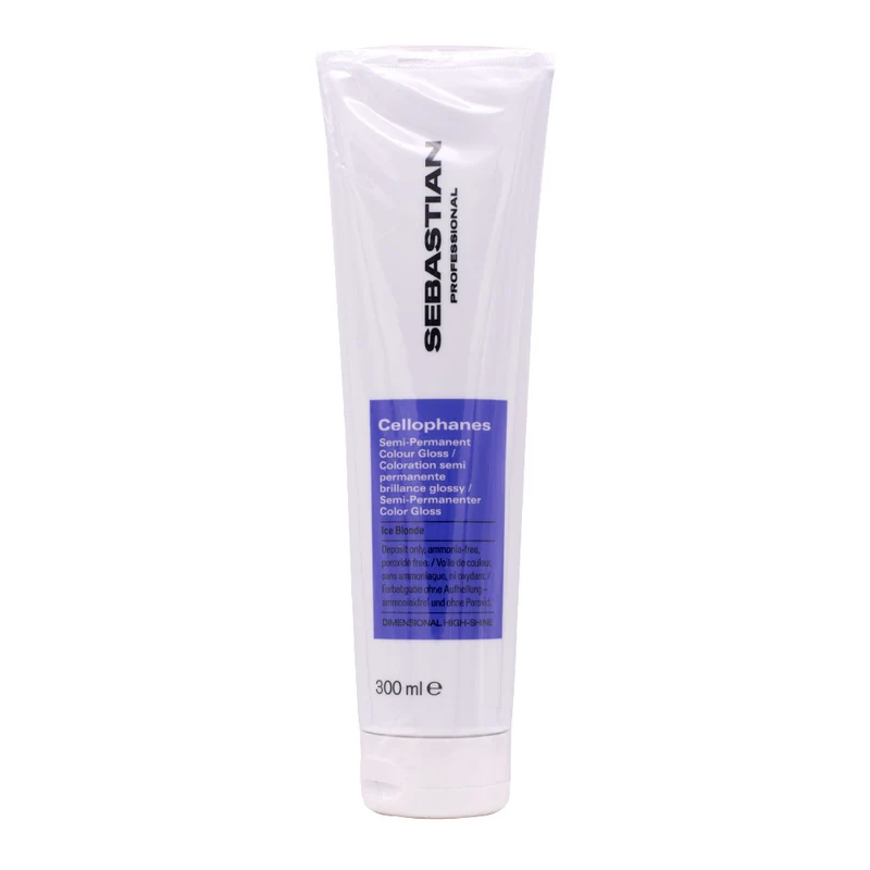 Sebastian Professional Cellophanes Semi-Permanent Color Gloss Ice Blonde 300ml - gloss brillant semi-permanent