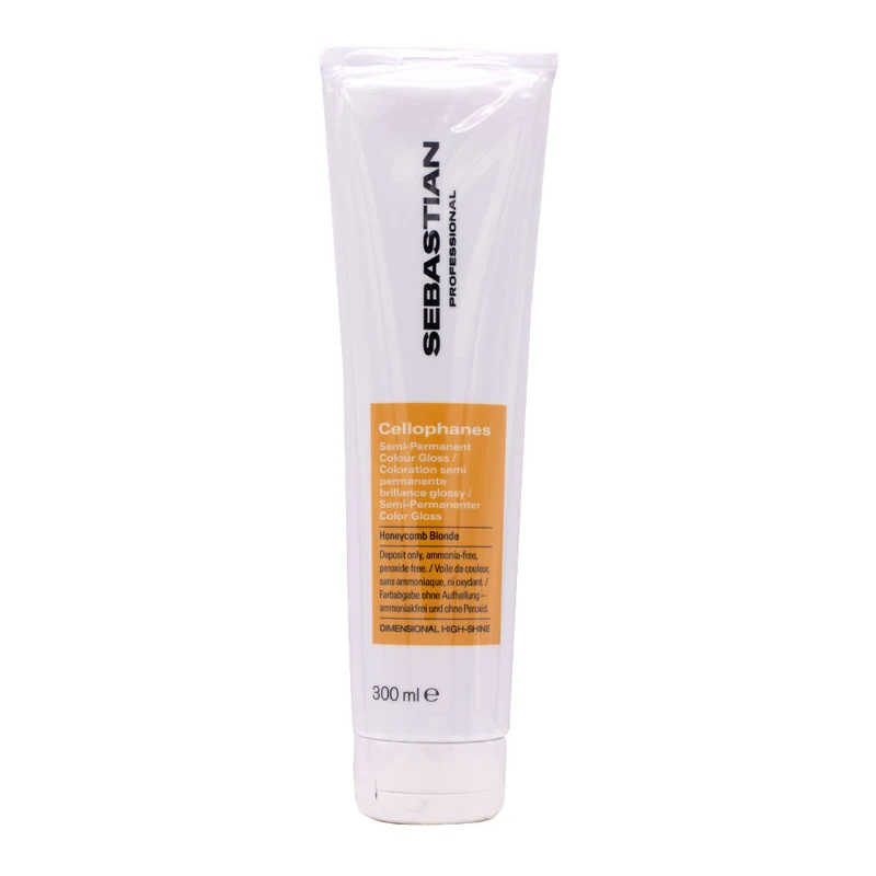 Sebastian Professional Cellophanes Semi-Permanent Colour Gloss Honeycomb Blonde 300ml - gloss illuminant