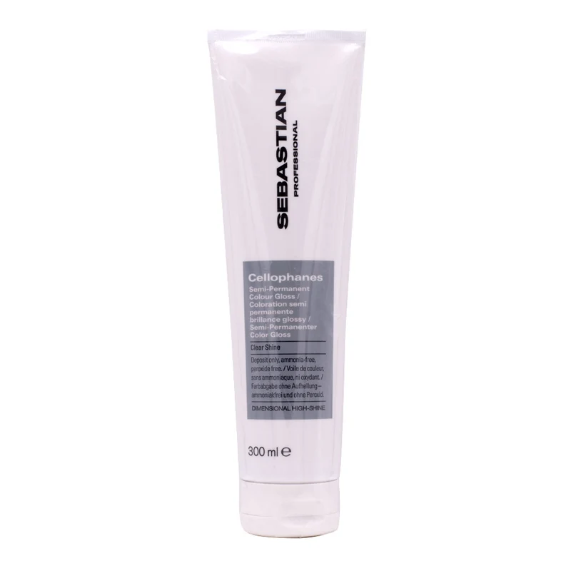 Sebastian Professional Cellophanes Semi-Permanent Colour Gloss Clear Shine 300ml - gloss illuminateur semi-permanent