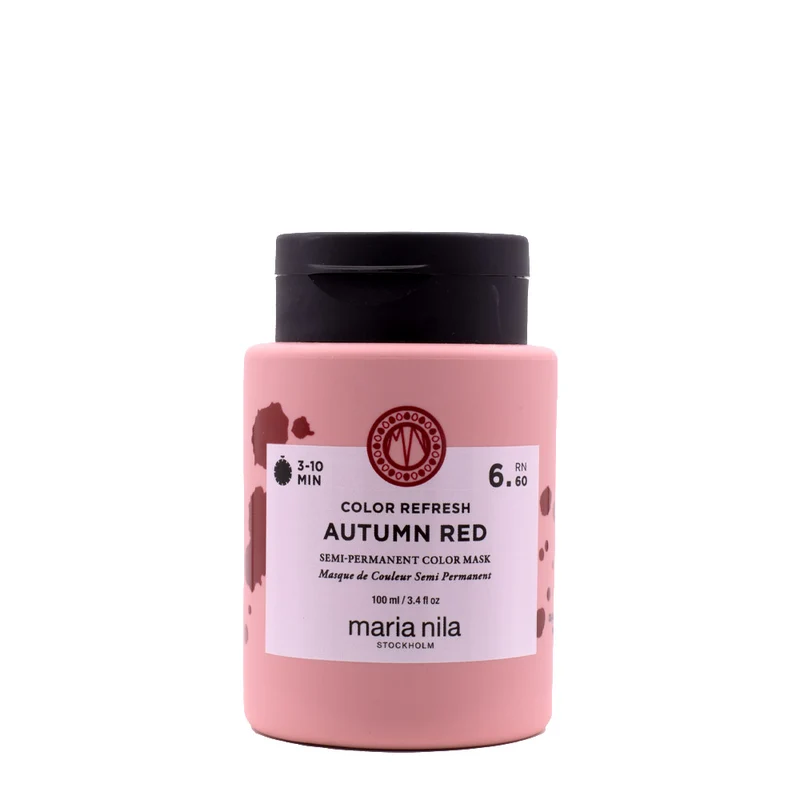 Maria Nila Colour Refresh Autumn Red 100ml - masque colorant
