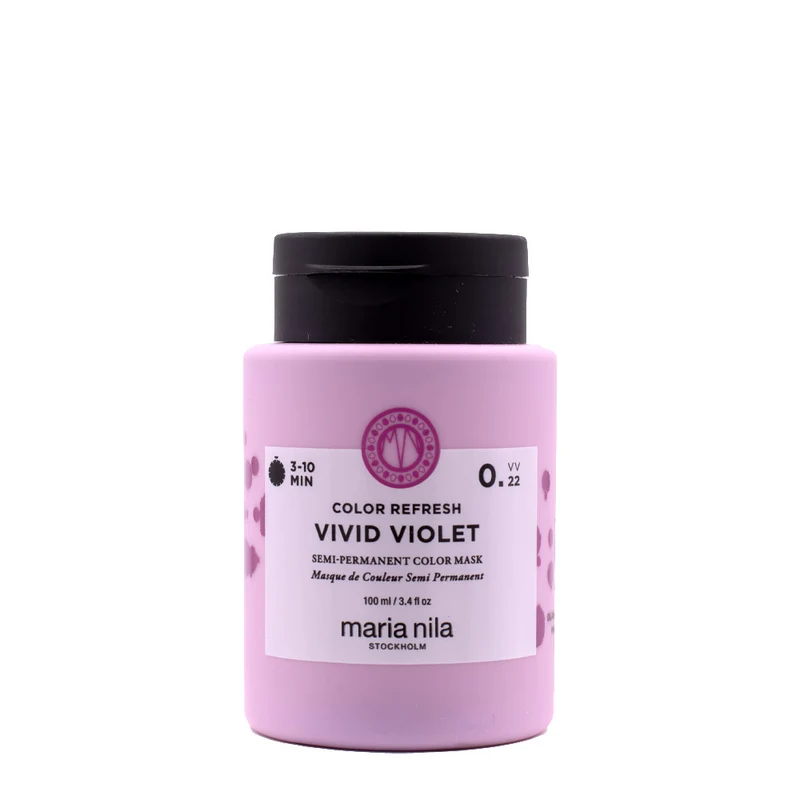 Maria Nila Colour Refresh Vivid Violet 100ml - masque colorant