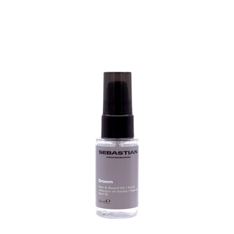 Sebastian Professional Groom Hair & Beard Oil 30ml - huile barbe et cheveux