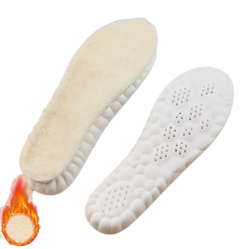 Semelles Orthopédiques 4D & Thermiques en Laine