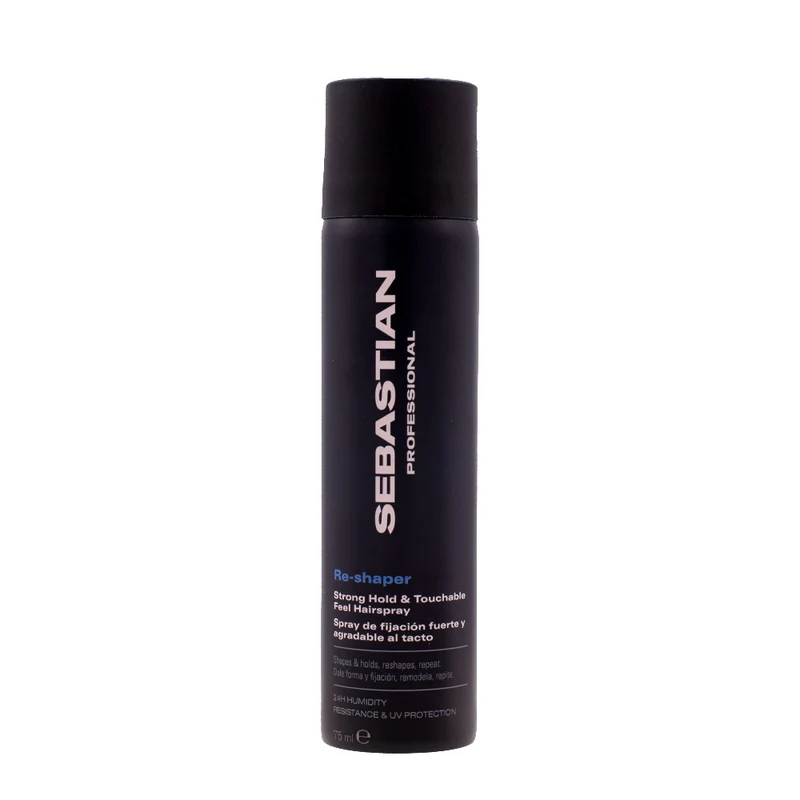 Sebastian Professional Re-Shaper Strong Hold & Touchable Feel Hairspray 75ml - laque tenue forte