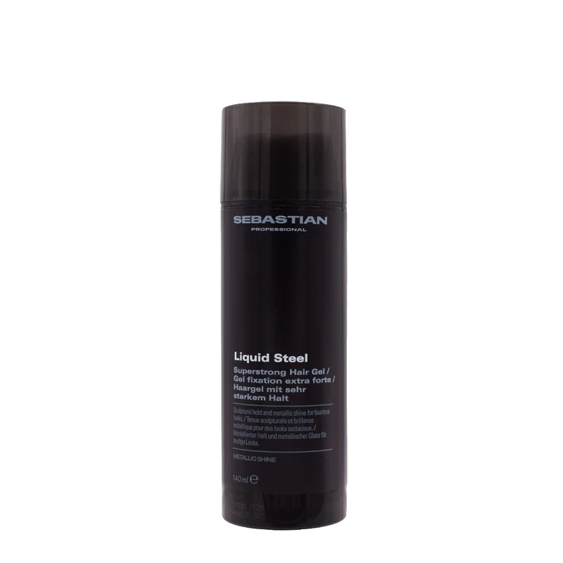 Sebastian Professional Liquid Steel Superstrong Hair Gel 140ml - gel tenue extra forte