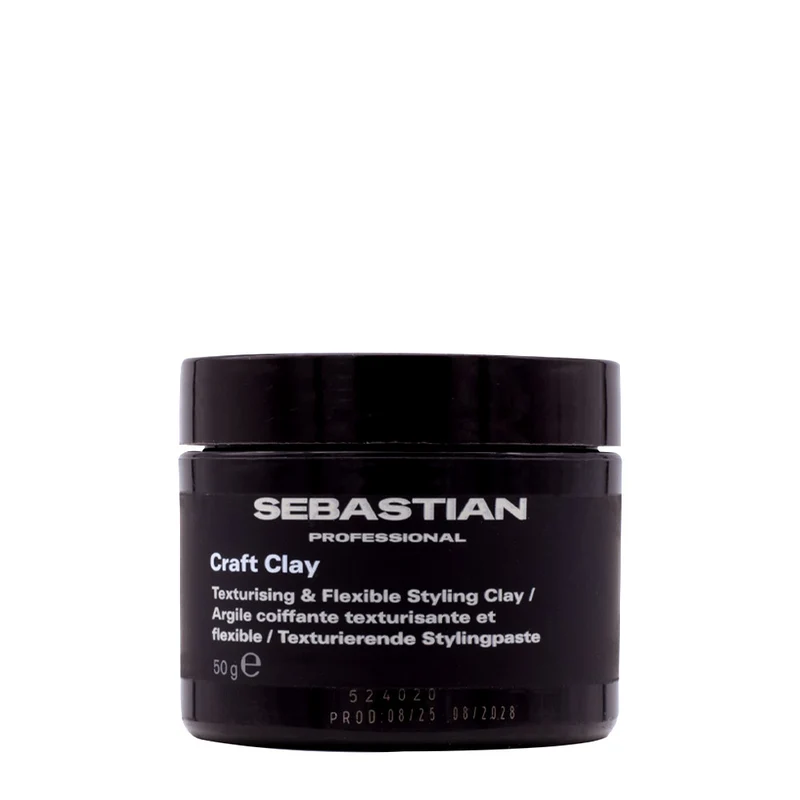Sebastian Professional Craft Clay Texturizing And Flexible Styling Clay 50gr - argile mate